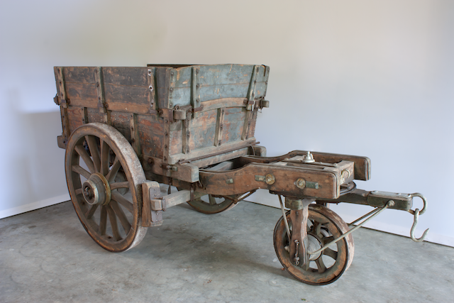 Driewielkar met snak, Karrenmuseum Essen